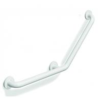 Normbau Eco Care bad-douche steungreep 135 gr 400 x 400 mm rechts RVS-Wit - thumbnail