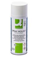 Q-CONNECT Quick Mount spray, niet permanent, spuitbus van 400 ml - thumbnail