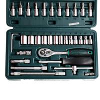 Brüder Mannesmann M 2040 Dopsleutelset Metrisch 1/4 (6.3 mm) 46-delig - thumbnail