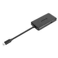 Transcend TS-HUB5C USB 2.0-hub Met ingebouwde SD-kaartlezer, Met USB-C stekker, Met snellaadpoort Zwart - thumbnail