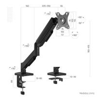 TV houder iggual SPMP01-A 32" 9 kg - thumbnail