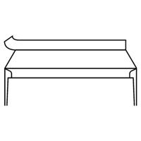 Envelop IEZZY C5/6 114x229mm venster rechts strip wit 500 stuks - thumbnail