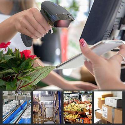 Qoltec 50856 Draadloze barcodescanner 1D 2D | 2,4 GHz