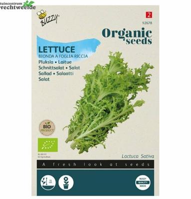 Zaden pluksla bionda a foglia 0.5 gram Organic Tuinplus - Tuinplus