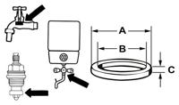 Cornat Dichting Dienstkraan 1/2 16Mm (2St) - TEC380214 - thumbnail