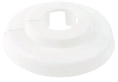 Kirchhoff Afdekplaat PP radiateur, wit, 15 x 10 mm, voor 1/4" (10x) - 98823608