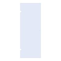 BRAUER Deur smal 90 helder glas geschikt voor enkelpuntsgreep - thumbnail