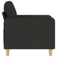Fauteuil 60 cm stof zwart - thumbnail