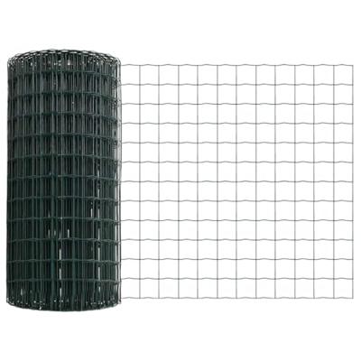 Euro Hek Groen 0.8 x 25 m PVC-gecoat ijzer