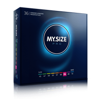 MySize PRO 64mm - Ruimere XXL Condooms 36 stuks - thumbnail