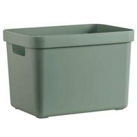Sigma home box 18 liter - donkergroen - 35,2x25,3x24,3 cm - thumbnail