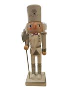 Notenkraker met bijl 25 cm zilver - thumbnail