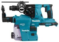 Makita DHR283ZWJU Accu combihamer SDS-Plus 2,9J + stofafzuiging + AWS-zender 2x18V Basic Body in Mbox - thumbnail