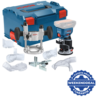 Bosch Professional GKF 18V-8 Accu Boven- en Kantenfrees 18V Basic Body in L-Boxx - 06016C2003 - thumbnail