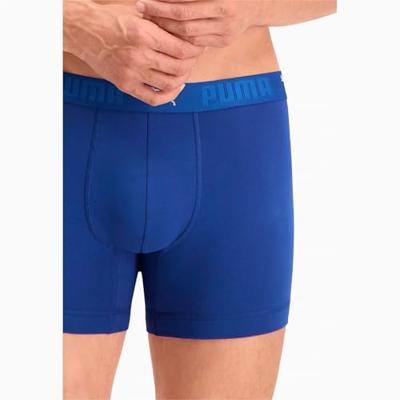 Puma Sport Boxershorts Katoen 2-pack Blauw-S