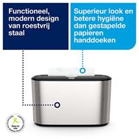TORK 460005 Xpress® Handdoekdispenser voor op tafel RVS 1 stuk(s) - thumbnail
