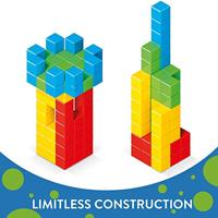 Geomag constructieset Magicube Green Line junior 64 delig - thumbnail