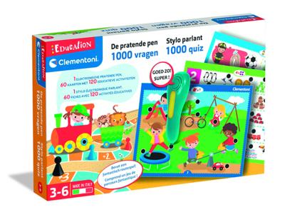 Clementoni Pratende Educatieve Pen 1000 Quiz