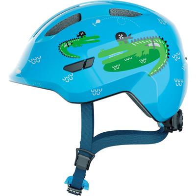 Abus helm smiley 3.0 blauw croco s 45-50cm
