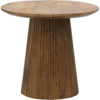 Sohome Ronde Salontafel 'Olav' Mangohout, 50cm, kleur Bruin - thumbnail