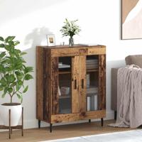 Dressoir Oud Hout 69,5 x 34 x 90 cm Bewerkt hout - thumbnail