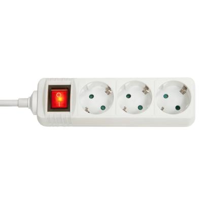 Lindy 73101 Binnen 3AC outlet(s) Wit power uitbreiding