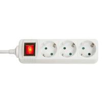 Lindy 73101 Binnen 3AC outlet(s) Wit power uitbreiding - thumbnail