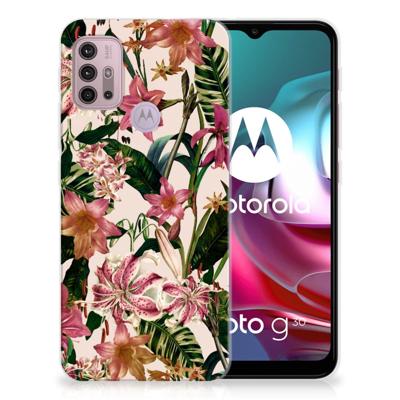 Motorola Moto G30 | G10 | TPU Case | Flowers