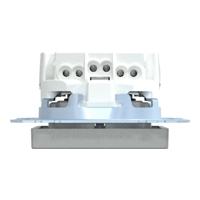 Merten MEG2300-0460 Wandcontactdoos System M Aluminium 1 stuk(s) - thumbnail