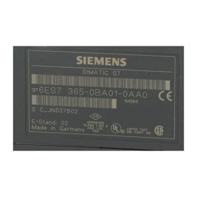 Siemens 6ES7365-0BA01-0AA0 6ES73650BA010AA0 PLC-verbinding