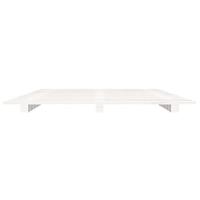 Bedframe massief grenenhout wit 90x200 cm - thumbnail