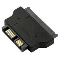 SATA 22 Pin Female naar SLIMLINE SATA 13 Pin Male Adapter - thumbnail