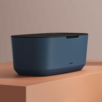 Tiger Opbergbox Met Deksel Tess Vrijstaand Blauw - Zwart - thumbnail