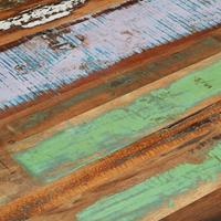 Salontafel 80x80x40 cm massief gerecycled hout - thumbnail