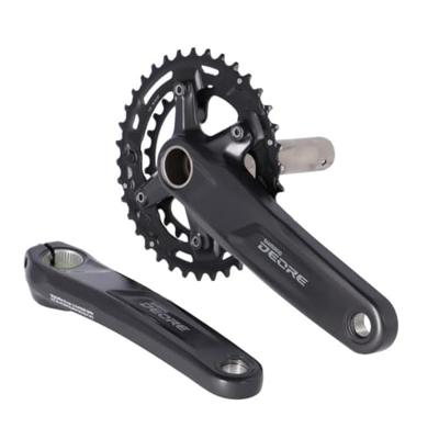 SHIMANO crankstel "deore fc-m4100" crankset shim.deore 36/26 teeth 175mm