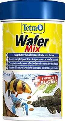 Tetra Wafermix Compleet Voer 100ml - Voeding voor Carnivore & Herbivore Aquarium Bodembewoners