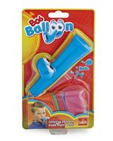 Goliath Bob balloon ballonnen opblaas setje met ballonnen blauw - thumbnail