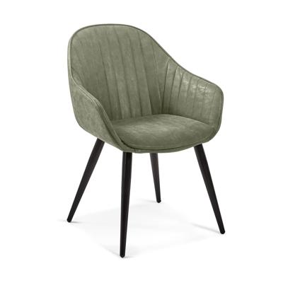 Kave Home Eetkamerstoel 'Fabia' kleur Groen Kave Home Eetkamerstoel 'Fabia' kleur Groen