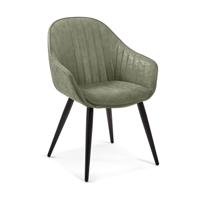 Kave Home Eetkamerstoel 'Fabia' kleur Groen - thumbnail