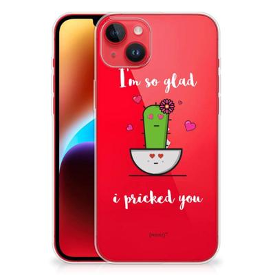 iPhone 14 Plus Telefoonhoesje met Naam Cactus Glad iPhone 14 Plus Telefoonhoesje met Naam Cactus Glad