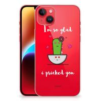 iPhone 14 Plus Telefoonhoesje met Naam Cactus Glad - thumbnail