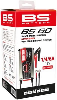 BS-BATTERY batterieladegerät "bs60" charger bs60,bs-charge 1a/4a/6a