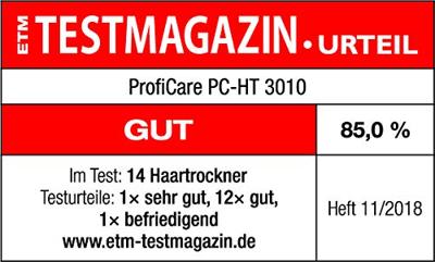 Profi-Care PC-HT 3010 Haardroger Wit, Champagne
