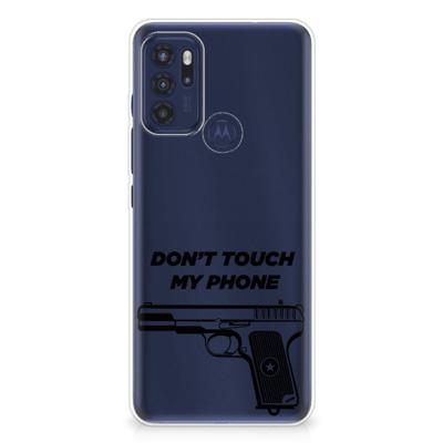 Motorola Moto G60s Silicone-hoesje Pistol DTMP Motorola Moto G60s Silicone-hoesje Pistol DTMP