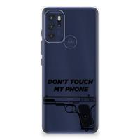 Motorola Moto G60s Silicone-hoesje Pistol DTMP - thumbnail