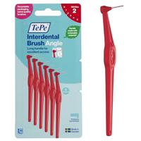 TePe Interdental Brush Angle Rood ISO Size 2 - thumbnail