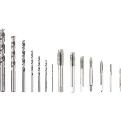FRITZFURT 3701-6015 Machinetapboorset 15-delig 2.5 mm, 3.3 mm, 4.2 mm, 5 mm, 6.7 mm, 8.5 mm, 10.2 mm DIN 1814 HSS 1 set(s)