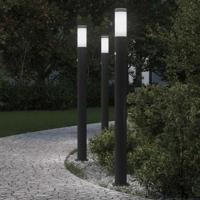 Bolderverlichting met sensor 3 stuks 110 cm RVS IP44 - thumbnail