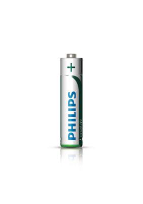 Philips batterij "longlife" tr-battery r03 4pcs. longlife micro