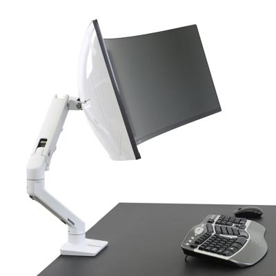 Ergotron Monitoruitbreiding Wit/zwart